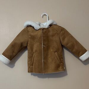 OshKosh B'gosh Brown Jacket with White Trim